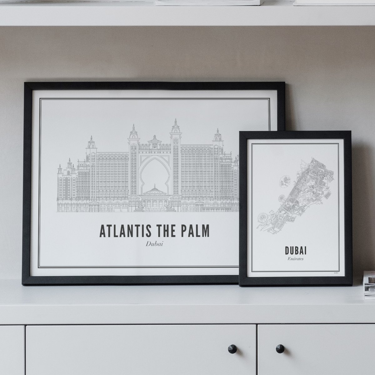 Poster van Dubai - Atlantis The Palm | WIJCK. 